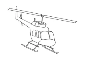 helikopter kolorowanka