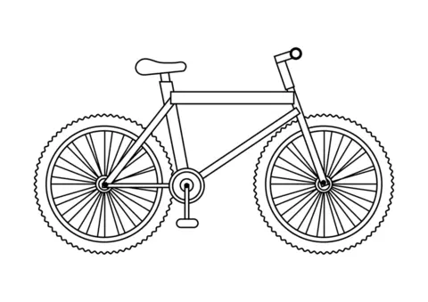 rower kolorowanka